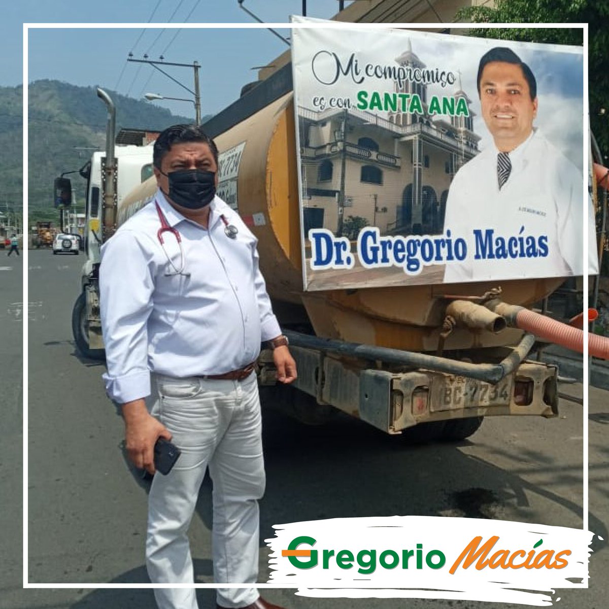 GregorioMaciasR's tweet photo. AGUA PARA TODOS | A los Sectores Los Ángeles y Malvales de nuestro #SantaAna #Manabi, llegamos con el liquido vital para ser abastecidos. ¡Vamos Juntos! Santa Ana.
#SantaAna #Manabi #JoséGregorioMacías #ServicioSocial #AguaPotableParaSantaAna https://t.co/vSmXSWHpif