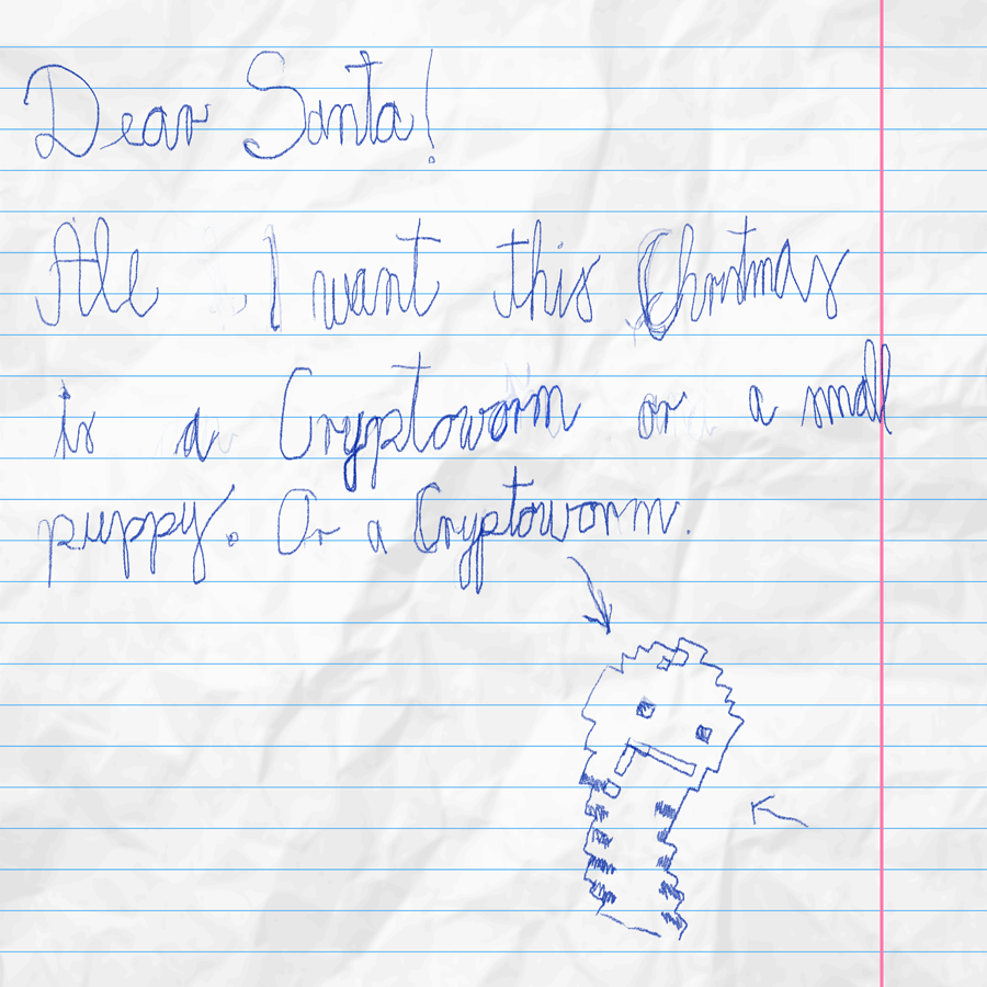 wormsasfck_nfts's tweet photo. 🎅wanna step up your Christmas gifts game?🎄
take a pick from Crypto worms collection:
https://t.co/CPQchhT2c8
and blow your loved ones minds🎁🤯
@opensea
#cryptoworms #cryworms #openseanfts #opensea #eth #nft #NFTcollectibles #christmasnft #giftideas https://t.co/FkuBASAy1M