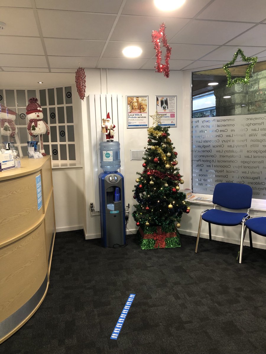 IsonOtley's tweet photo. It’s the 1st of December, and the Christmas decorations are going up at our Otley office. Our very best wishes for the festive season to Otley’s residents and businesses ⁦@OtleyBID⁩ ⁦@OtleyChamber⁩ ⁦@OtleyCourthouse⁩ ⁦@IsonHarrison⁩ https://t.co/2OjZYrGGWs