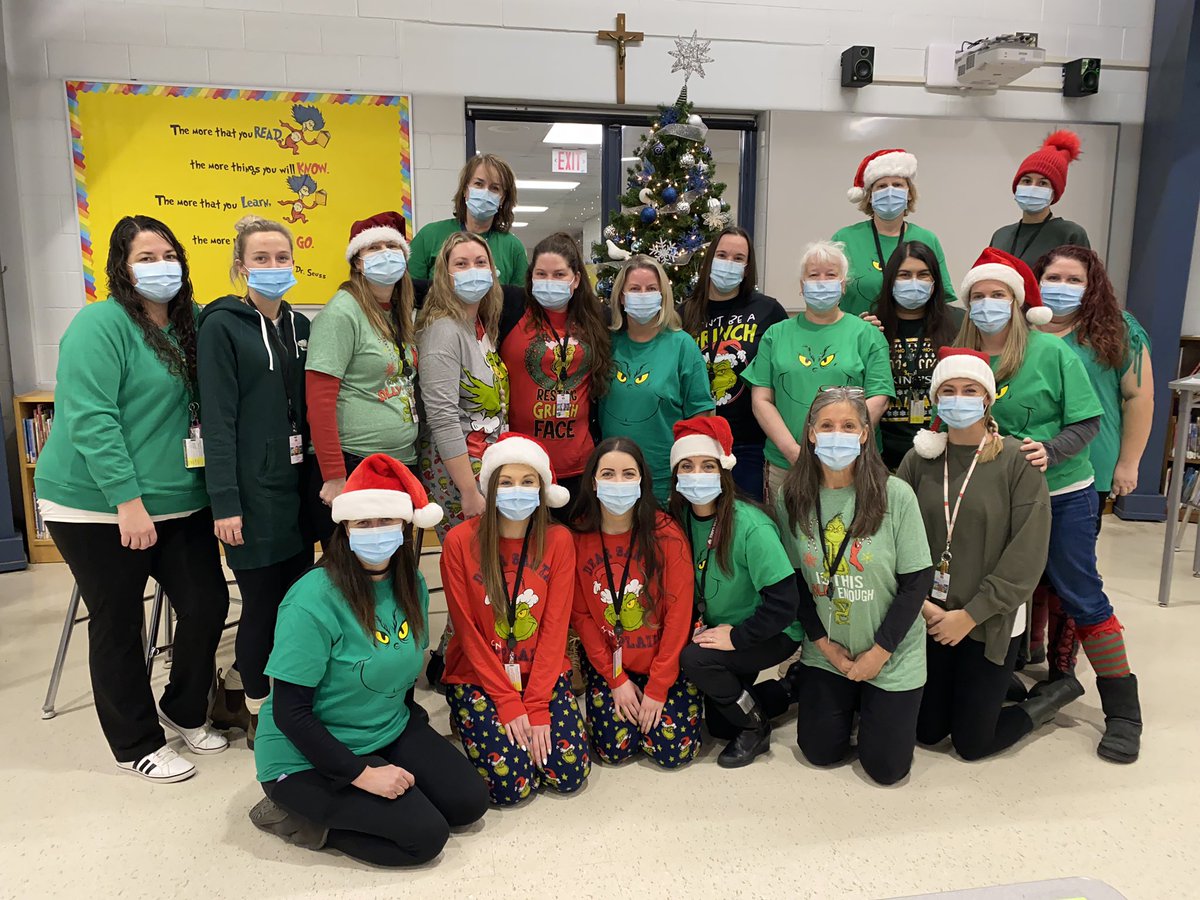 It’s national Grinch Day. We are growing our hearts 3 sizes today!