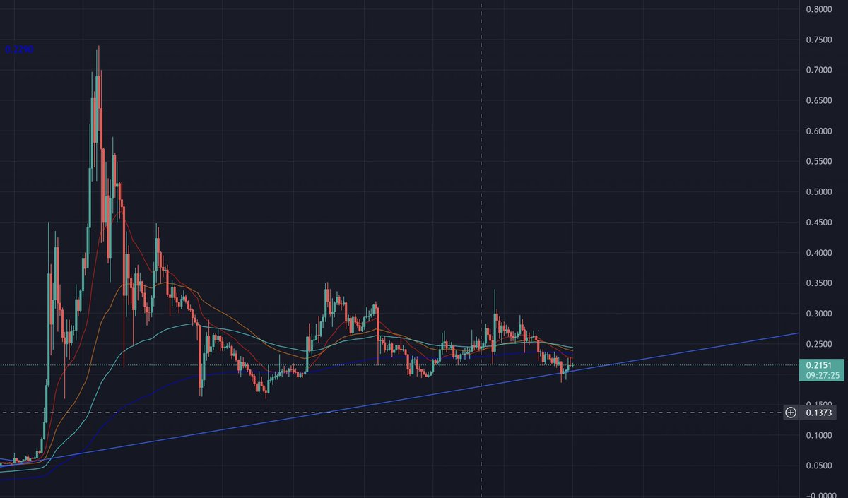 altcoin_stacker's tweet photo. What if...
$Doge vs $Xrp in 2017.. 
#Dogecoin is about to see some really huge green candles very soon!! Mark my words :) https://t.co/PbzlY9KSXw