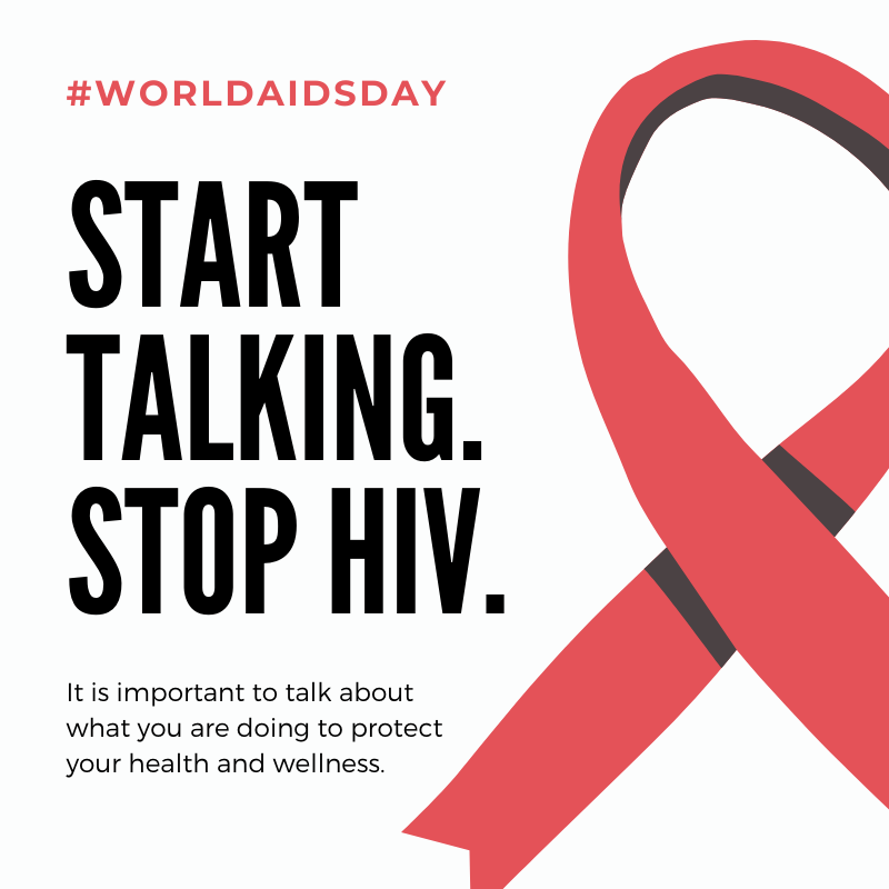Today is #WorldAIDSDay. Conversations about prevention, treatment, and care help us take charge of our health, which is essential to ending the HIV epidemic in Black communities. 🧵1/2