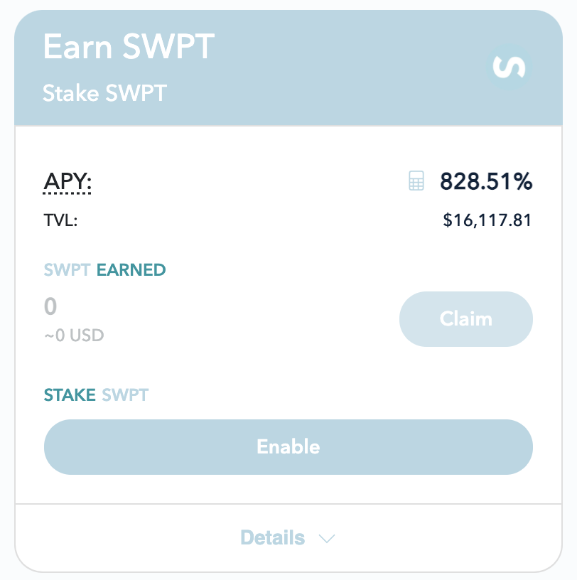 SwapTracker's tweet photo. APY next to 1000% 📈
Over $16,000 locked in less than 20 minutes 

Stake now for juicy rewards: https://t.co/iQ3OKo5gWu https://t.co/qJa51LXEEl