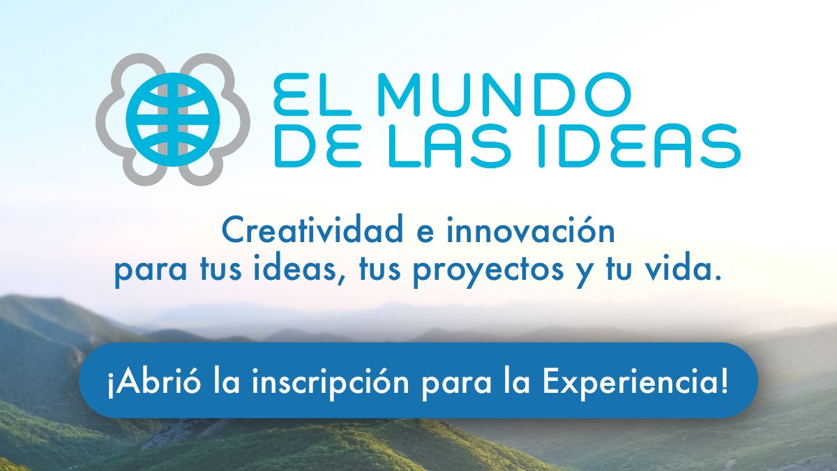 Notición: ¡El Mundo de las Ideas estrena la Experiencia!
Desarrollá tu creatividad y capacidad de innovación, para aplicarlas a tu vida. Nos vamos por una semana a un lugar hermoso, junto a 35 personas increíbles. Volvemos transformados.
Información en mundoideas.org