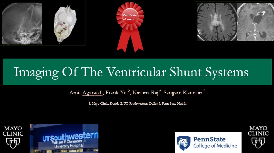 RSNA exhibit awards are always special, even after 10 years of getting my first @MayoRadiology @UTSW_Radiology @KarunaMRaj @FrankFYuMD1