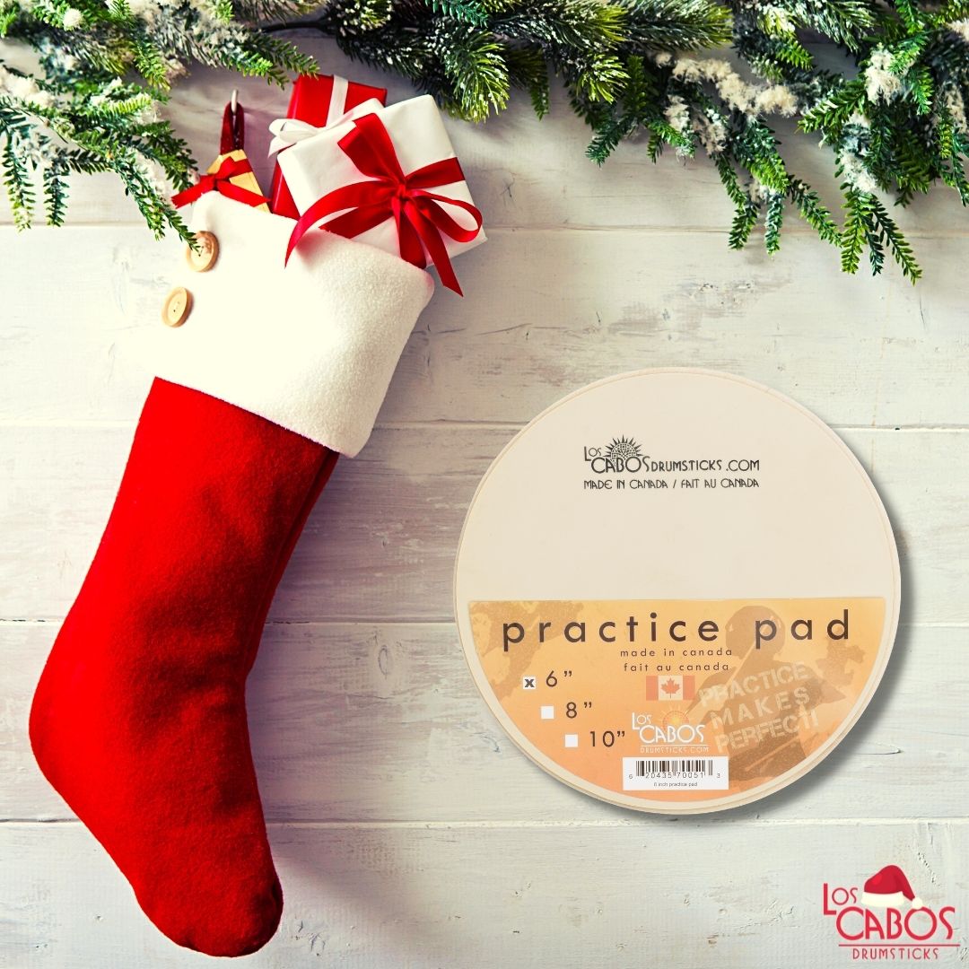loscabossticks's tweet photo. LCD December Feature - ´Tis Stocking Stuffer Month 🎄 
The holidays are upon us and we have the perfect stocking stuffers for the drummers and percussionists in your life this Christmas🥁

- Any of our drumstick models
- 6” Practice Pad
- Maple Wood Block + Mallet
- Maple Claves https://t.co/FpwO9qiTqG