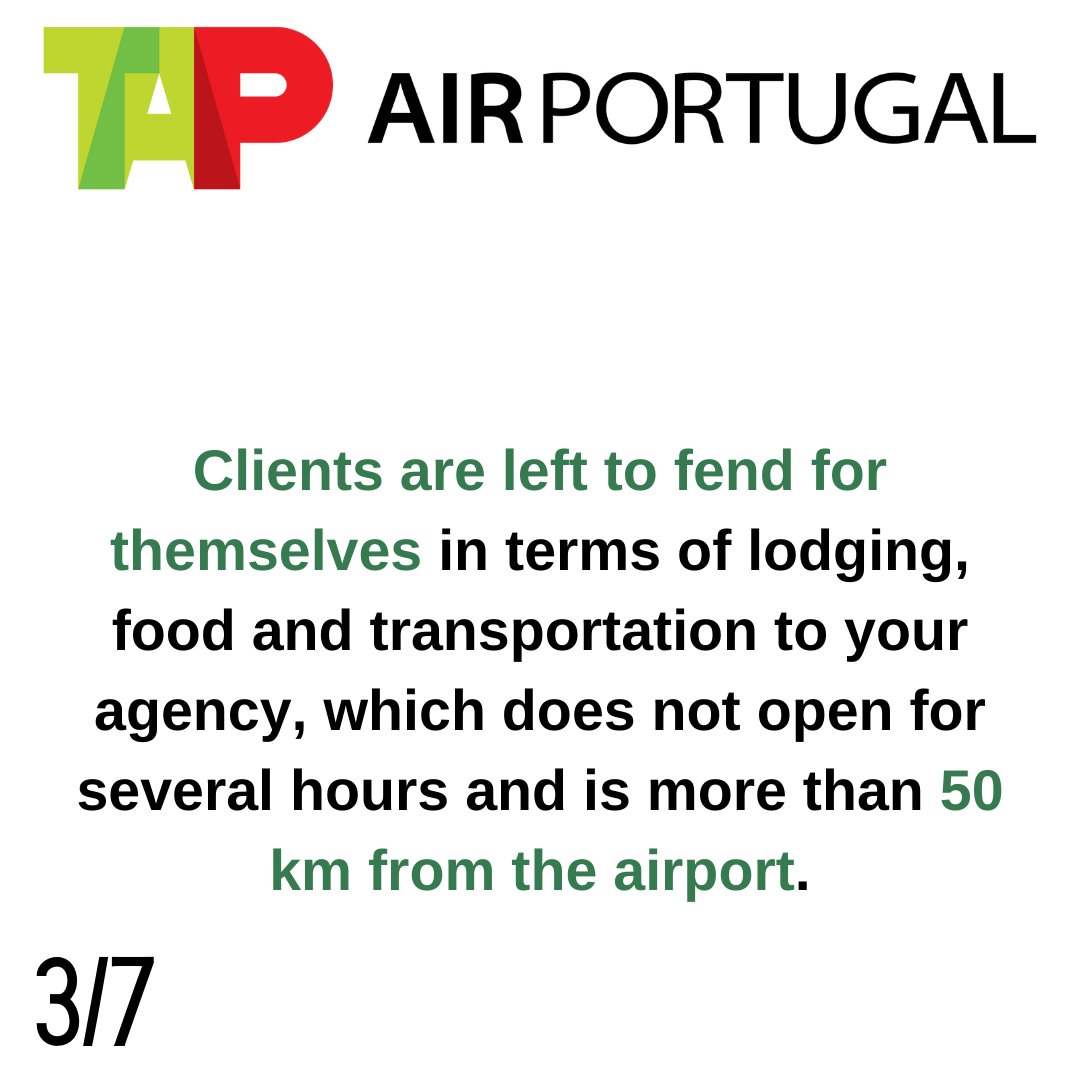 congolese's tweet photo. 3/7 @tapairportugal Clients are left to fend for themselves in terms of lodging, food and transportation to your agency, which does not open for several hours and is more than 50 km from the airport. https://t.co/7mwN82Xcz8