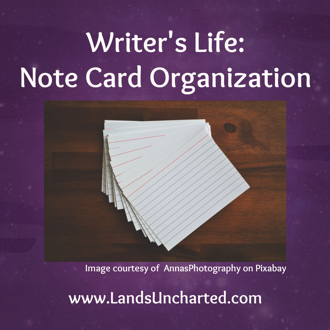 How do you organize your writing notes? Today <a href="/LauriciaMatuska/">Lauricia Matuska</a> shares the benefits of her system of Note Card Organization!

buff.ly/3Im5CiH

#amwriting #amediting #WritersLife #writers #authors #writingtips #writingcommunity