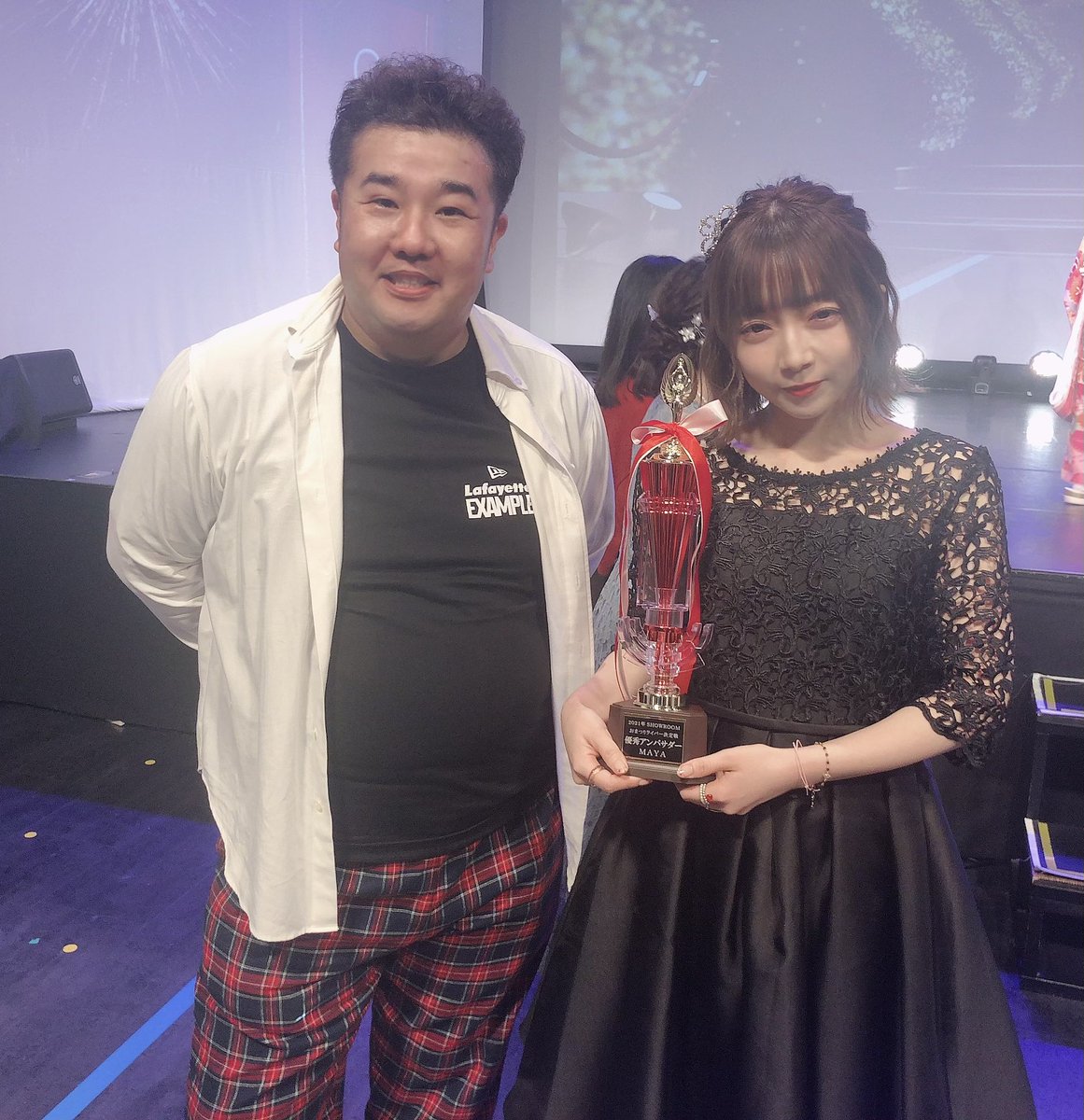 INOU2026's tweet photo. 堤下さぁぁぁぁん！！！

感謝の方です、、、😭😭😭！！！

またお会いさせて貰えるようがんばりーす！！！ https://t.co/02XzdEXIVf