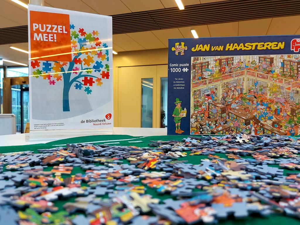 jacqiebakker's tweet image. Ook @BiebNoordVeluwe in Heerde kan er gepuzzeld worden. Wie begint?