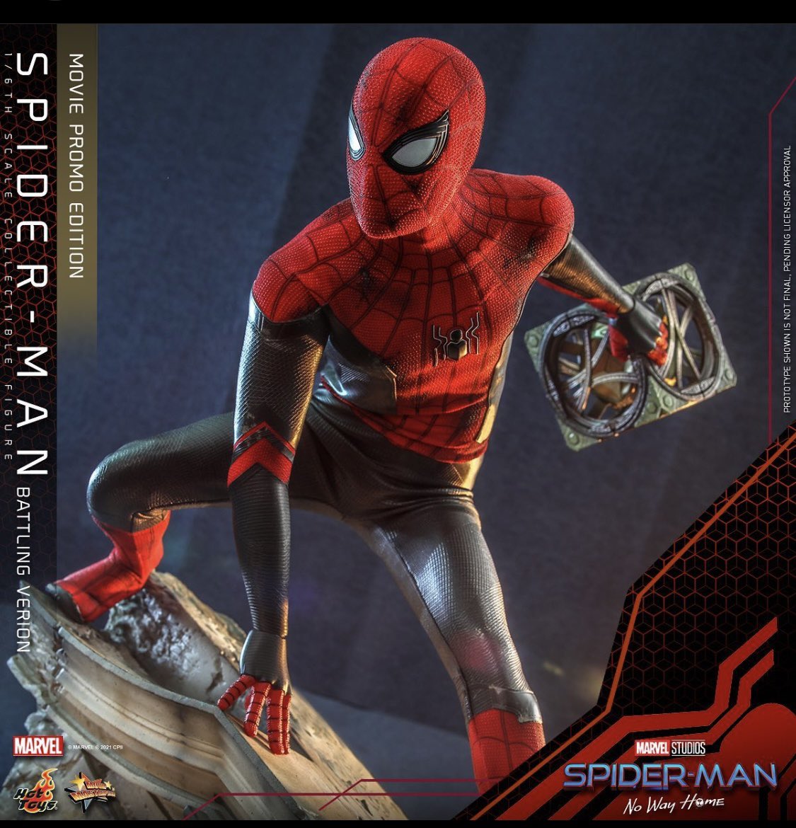 Colombianlove41's tweet photo. #Spiderman #battlingversion #moviepromo edition by @hottoysofficial is up for preorder @collectsideshow from #spidermannowayhome #mcu #marvel #sideshowcollectibles #hottoys #HiDefNinja @hidefninja @marvel #peterparker #tomholland @TomHolland1996
He costs $345 & ships Jan-Mar 23 https://t.co/OJylwe1acT
