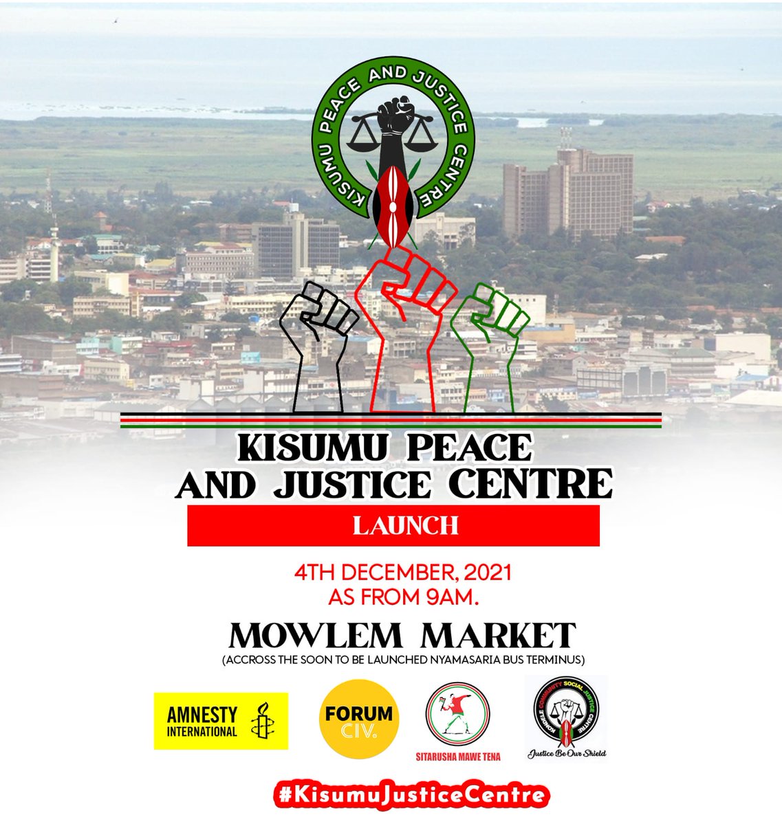 JACKLINEHOPE1's tweet photo. #kisumujusticecenter @OgutuBoniface 
It's with great regards in launching  our new working station at Mowlem market 
We strive to fight for the rights and safety of the great kisumu citizens https://t.co/x8JYXJsHwO