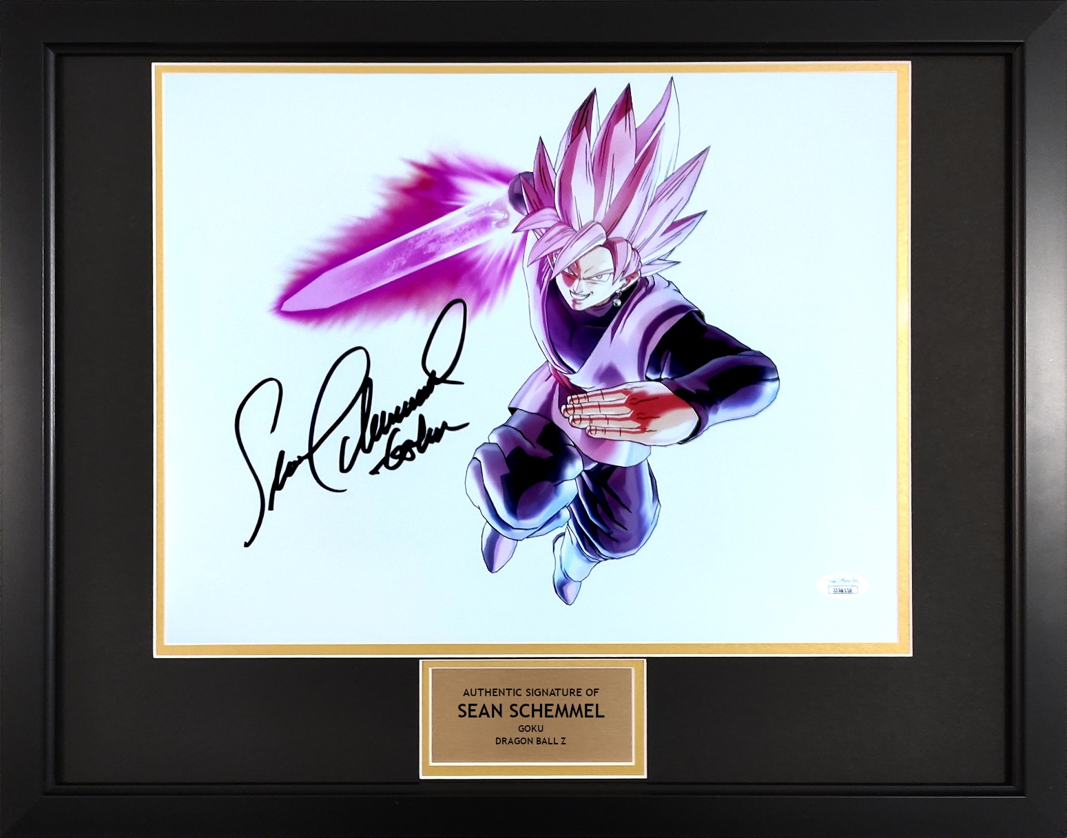 Goku signed my Art! : r/dbz