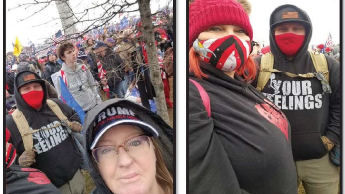 samhawk81's tweet photo. SENTENCE: Russell James Peterson, who came to the Capitol with his mom on Jan. 6 and wore a f*ck your feelings hoodie was just sentenced to 30 days incarceration by a federal judge in Washington. 

@CourthouseNews https://t.co/UZefJsHTAA