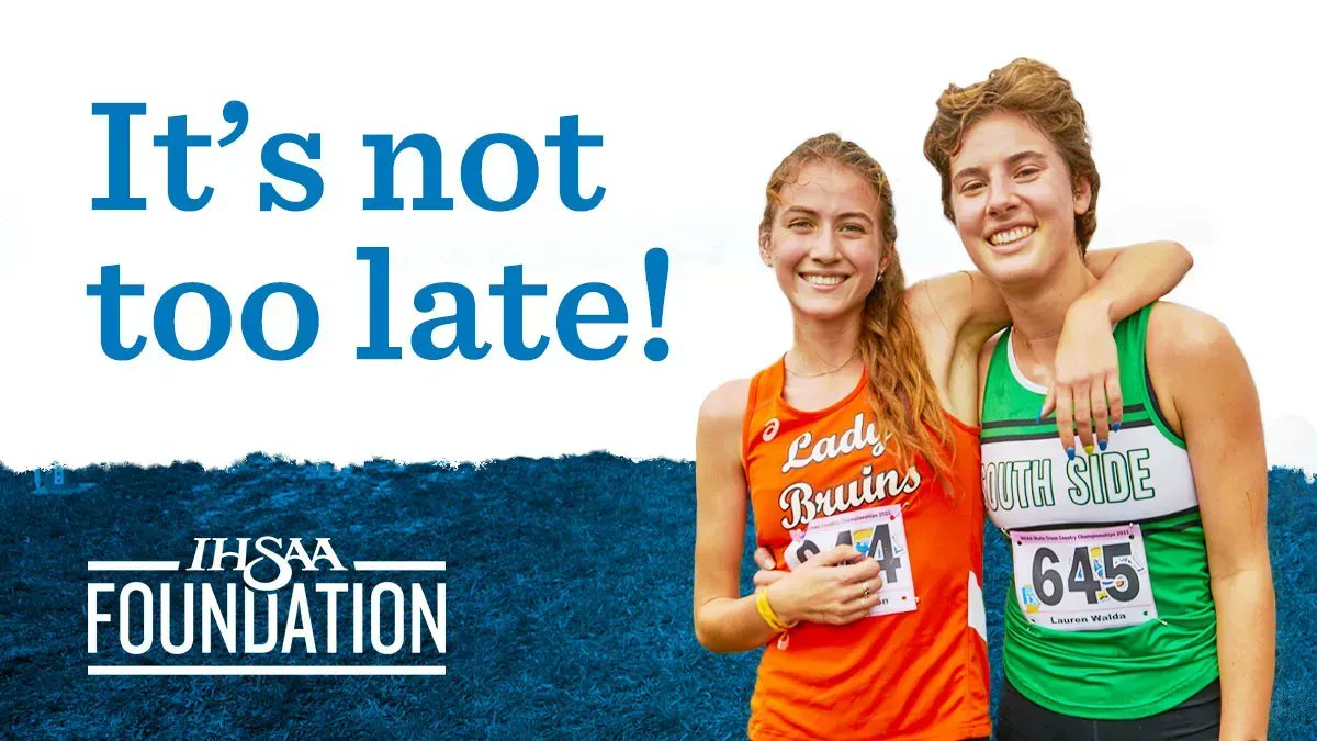 IHSAAFoundation's tweet photo. Did you miss your chance to contribute to the IHSAA Foundation yesterday for #GivingTuesday? Don’t worry, it’s not too late to donate! Make your tax-deductible gift at https://t.co/nraIlJv19p and support the future of high school sports in Indiana! Thank you for your partnership! https://t.co/G4VNum1r3g