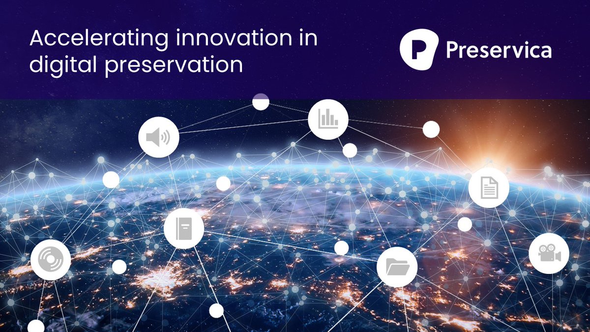 Preservica's tweet photo. A $6.8 million growth capital investment from Gresham House Ventures is and absolute game-changer for Preservica! 🙌 But, what we're most excited about is what this investment means for innovation in digital preservation. Click here to read more:
https://t.co/5XXSoG832n #DigiPres https://t.co/3na5COK8yC