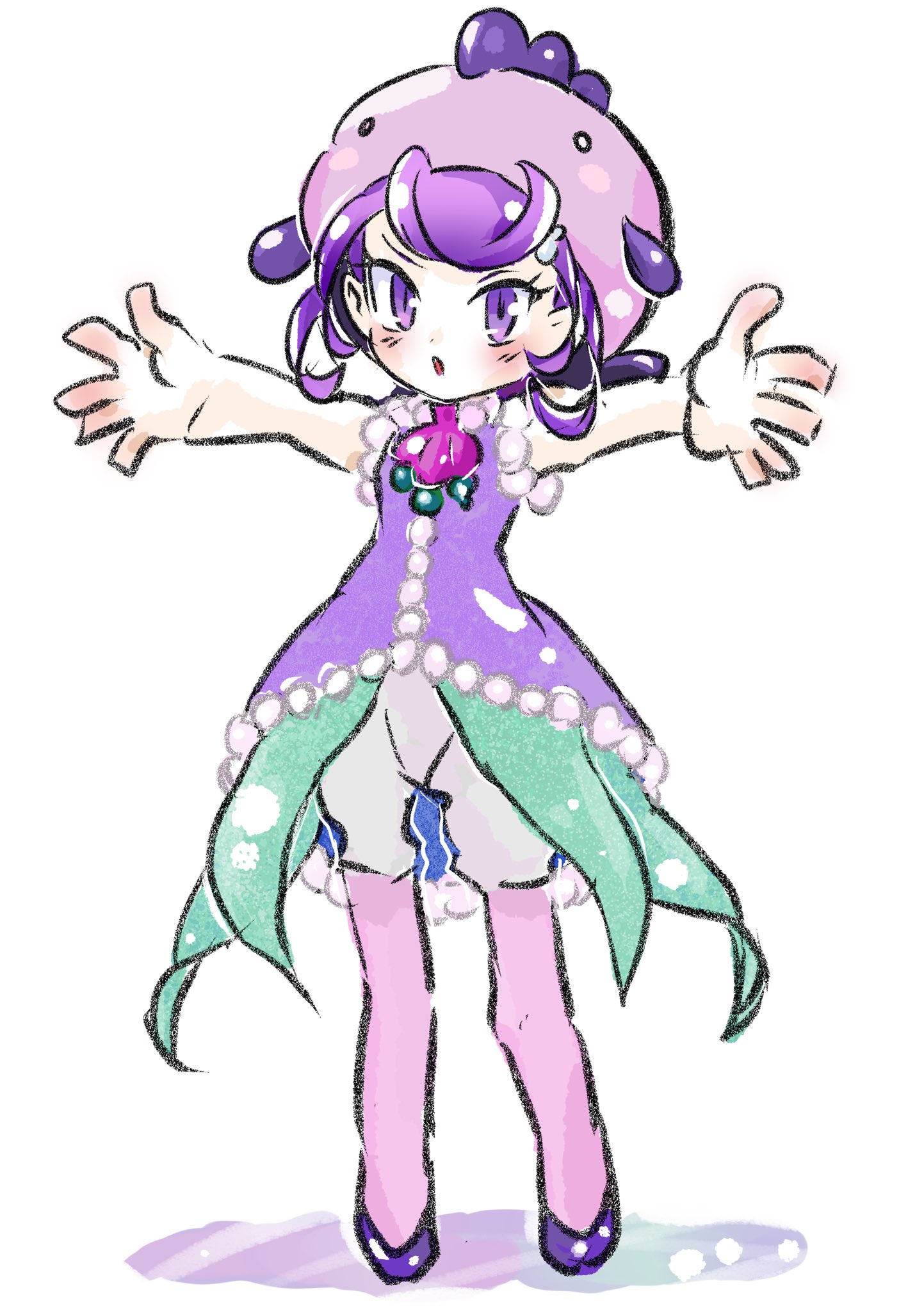 ドキドキ！プリキュア キュアソード 剣崎真琴 イラストカード A6サイズ ドキドキ！プリキュア キュアソード 剣崎真琴 イラストカード A6