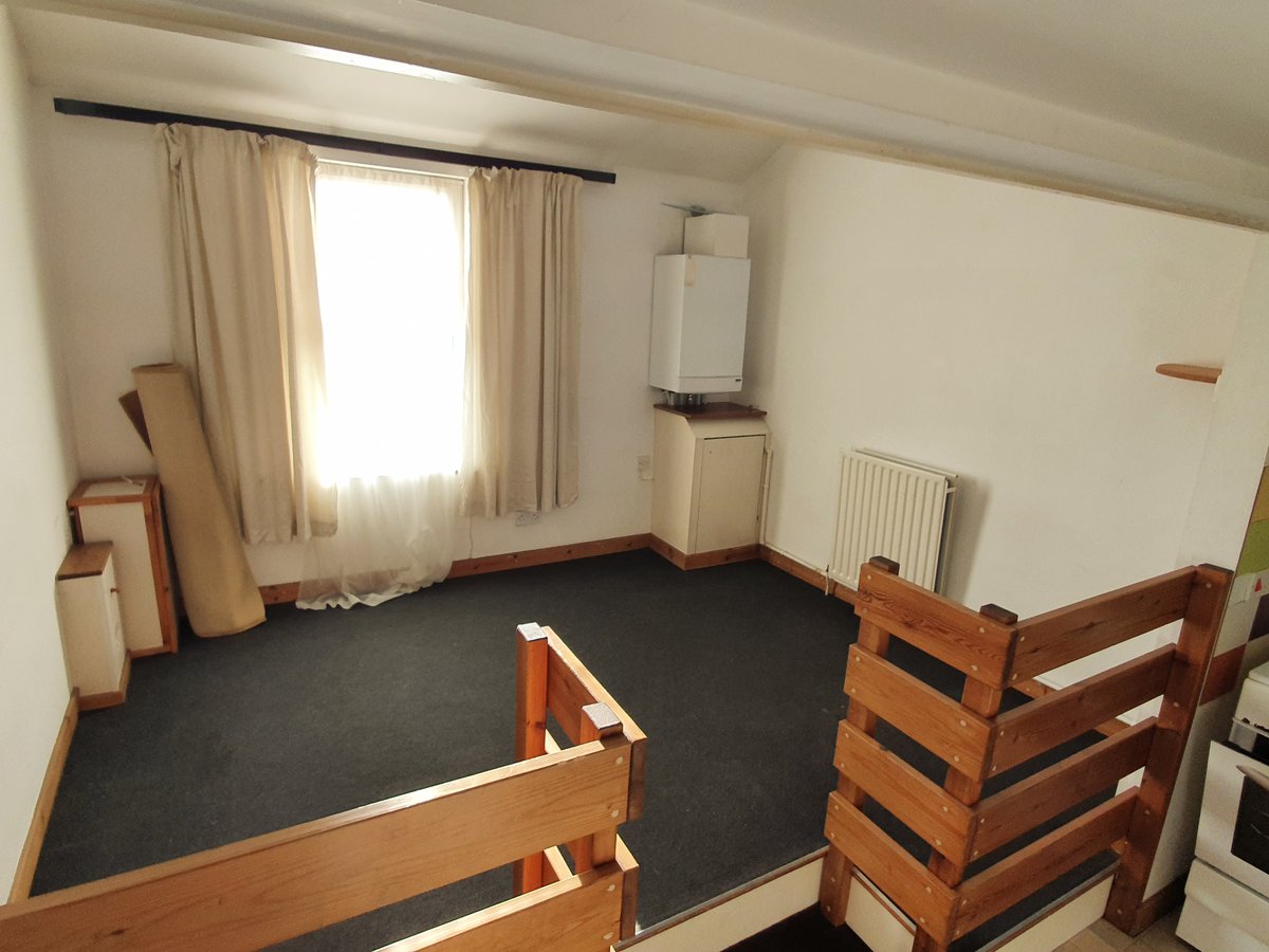 Unfurnished split level flat.Partially double glazed, gas central heating. No parking or garden.  Available late December 2021.  £795 Deposit £895. Holding Fee £183     EPC Rating: EER: 69 C   Council Tax: Band A