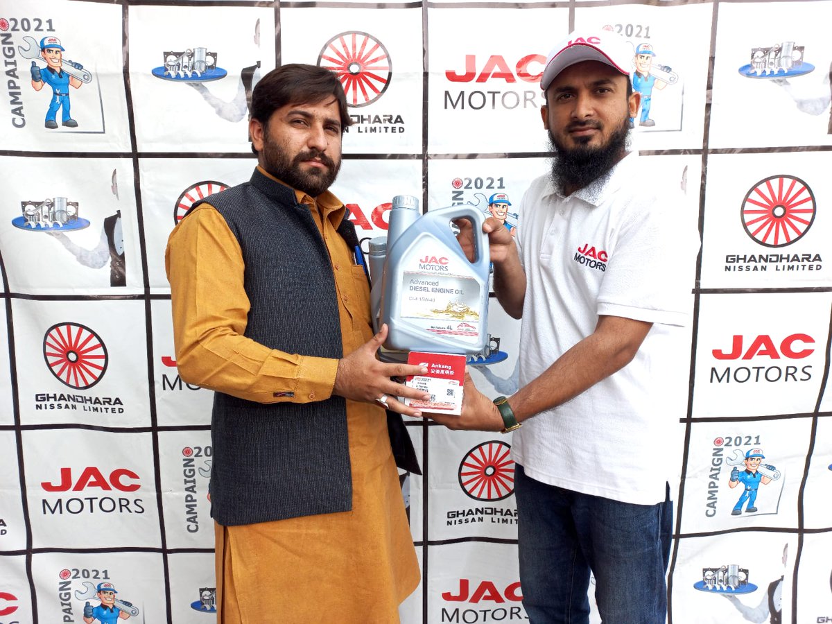 GhandharaAuto's tweet photo. Overwhelming response on the First day of JAC Nation-wide Free Checkup campaign at Al-Harmain Motors - Multan

Our team of experts will also be available on 2nd Dec at Al-Harmain Motors - Multan 

#JACTrucks #Trucks #checkupday #Multan #transporter #G#good https://t.co/FgDvzAO0hF
