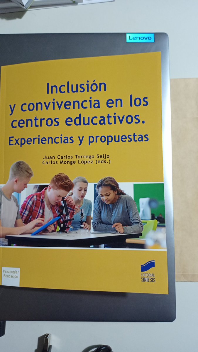 Ya está disponible este libro sobre #inclusión y #convivencia escolar que han coordinado <a href="/JCTORREG/">Juan Carlos Torrego</a> y Carlos Monge con <a href="/edsintesis/">Editorial Síntesis</a> 
Abro hilo