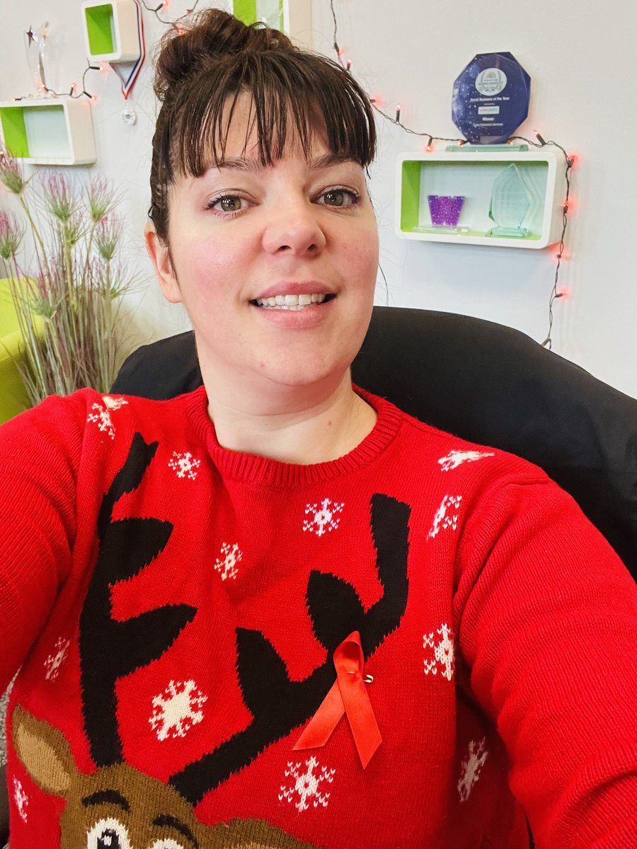 It’s #WorldAidsDay2021 It’s an opportunity to raise awareness of HIV and remove the stigma once and for all and move closer to the 2030 target! Education is key!!#undetectableEQUALSuntransmittable   #RockTheRibbon #HIV <a href="/NAT_AIDS_Trust/">National AIDS Trust</a> #endhivstigma