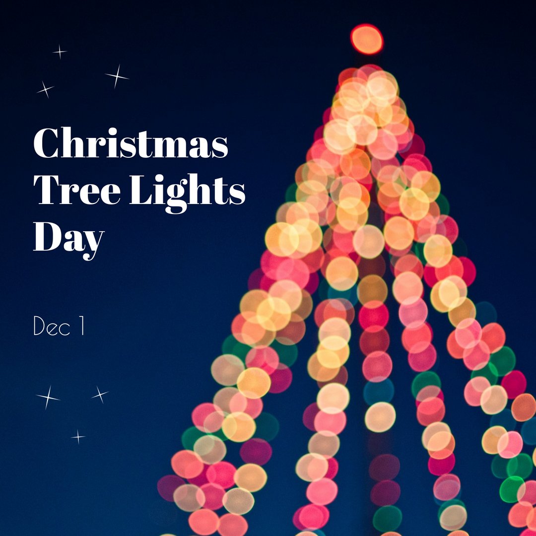 GunhildManageme's tweet photo. Christmas tree lights day - Dec 1. https://t.co/IjGuKRg666 
#timeline #Christmas #tree #Christmastreelightsday https://t.co/7KQ9KUgbOj