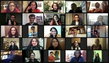 An evening to remember: Thank you <a href="/MiraPagliNair/">Mira Nair</a> for inspiring our outgoing class of fellows with your creativity, resilience, courage &amp; energy. We were thrilled to have the opportunity to learn from you &amp; thank you for your time. #Convocation #southasiaspeaks #miranair