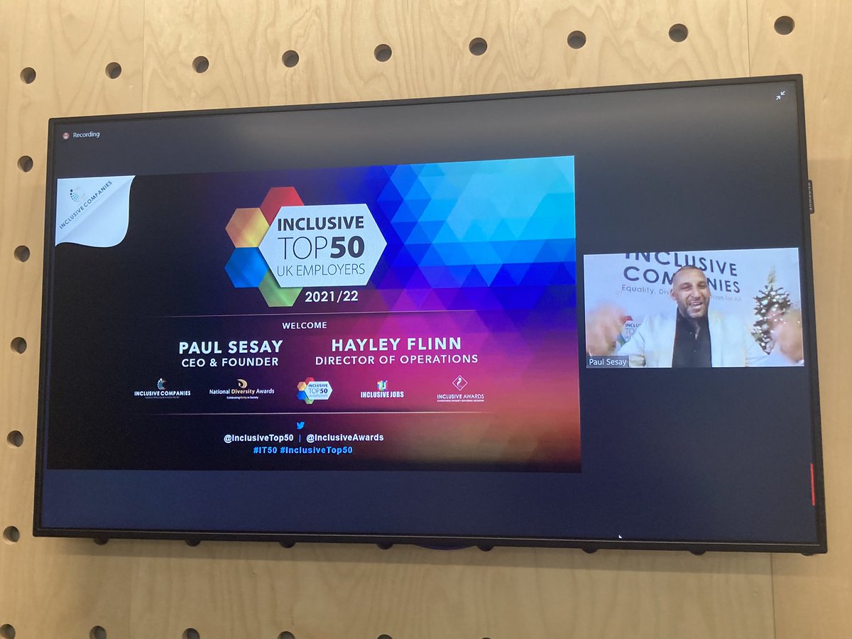 Excited to be dialling into #InclusiveTop50 with @JordanLAshton for the Big Reveal!@ASOS_news