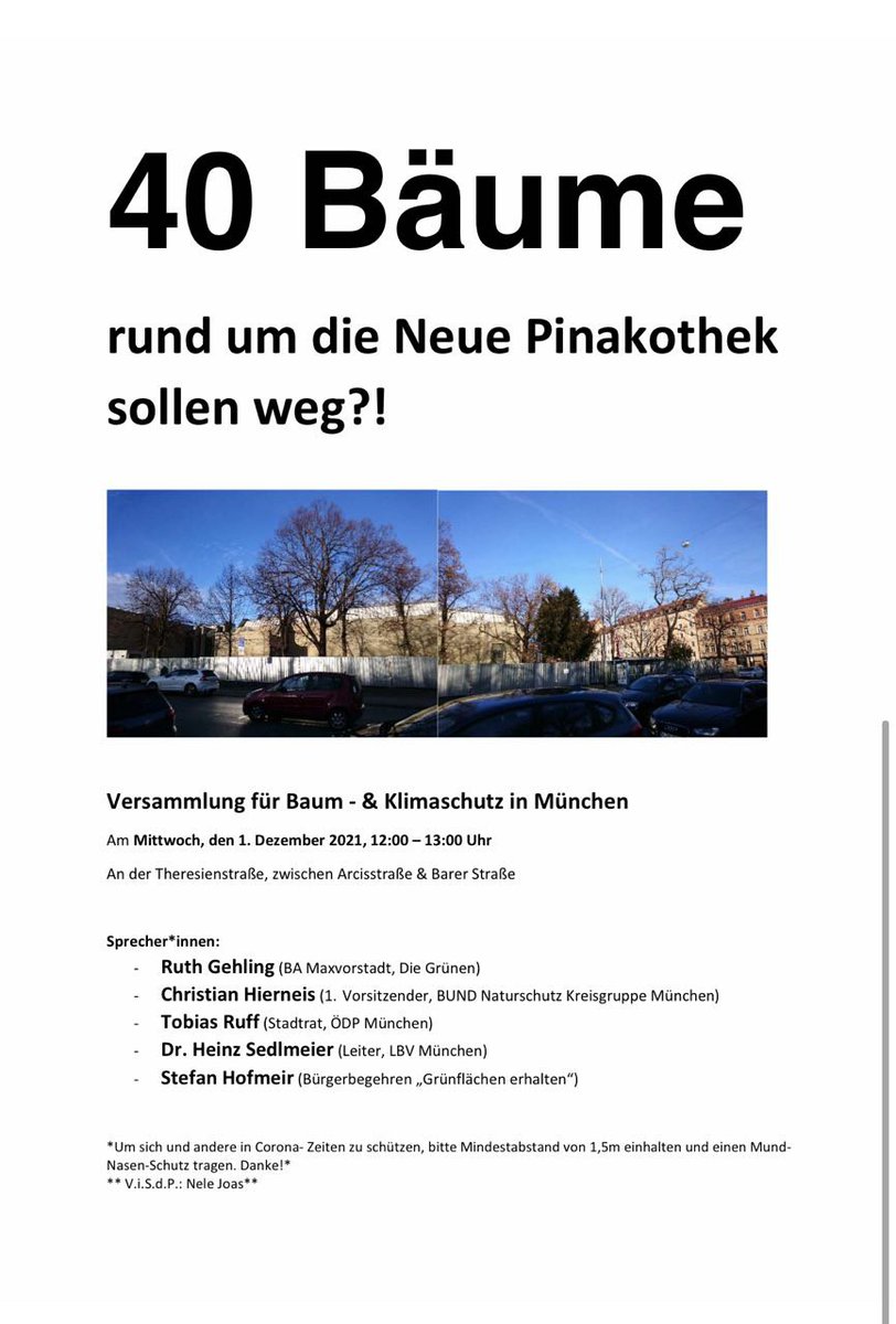 baumefor's tweet photo. #München muss um jeden #Baum kämpfen! https://t.co/7g2ryoo4Qk