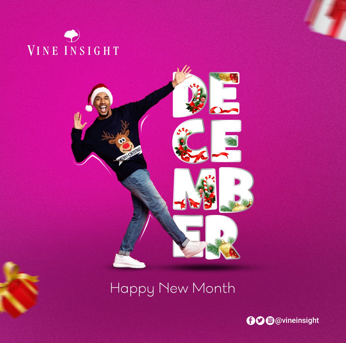 Happy New Month. 
Welcome to the month of December

#VineInsight #HappyNewMonth #December1st #WelcomeToDecember