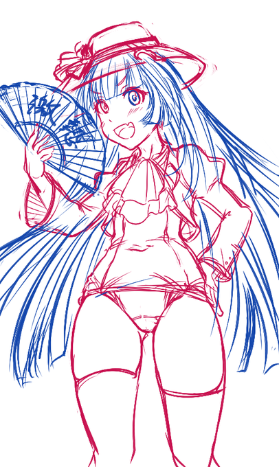 ウマ落書き蔵出し 