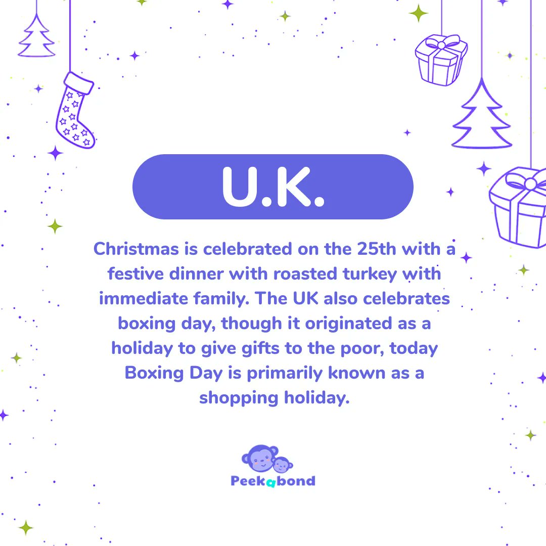 🎄 December has finally arrived and for many "It's the most beautiful time of the year". We know that many of you may be spending the Holiday season with different traditions than your own. We've asked our team to share a tradition from their home country, and here they are: