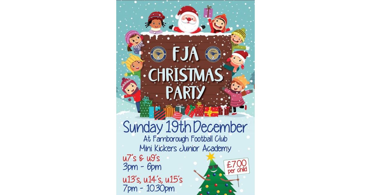 fc_farnborough's tweet photo. Christmas Party
https://t.co/i0WxhNeOcf https://t.co/QdxuaSTAto