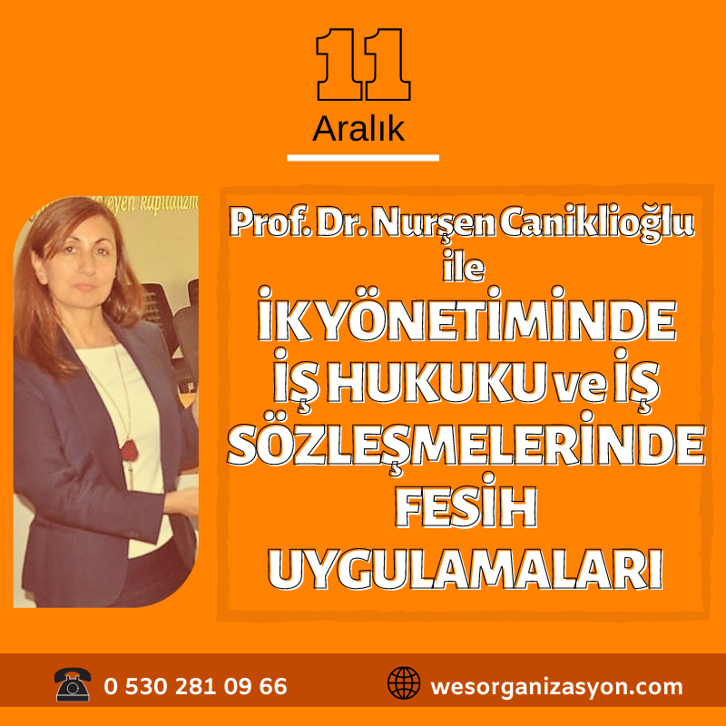bosphrs's tweet photo. Kayıt için son kontenjanlar: Nurşen Caniklioğlu ile İnsan Kaynakları Yönetiminde İş Hukuku ve İş Sözleşmelerinde Fesih Uygulamaları 
Kayıt ve ayrıntılı bilgi için: https://t.co/4vJHRxtHvc
0 530 281 09 66
#HR #insankaynakları #işhukuku #fesih #işsözleşmeleri #eğitim #webinar https://t.co/Sox6X0S5AY