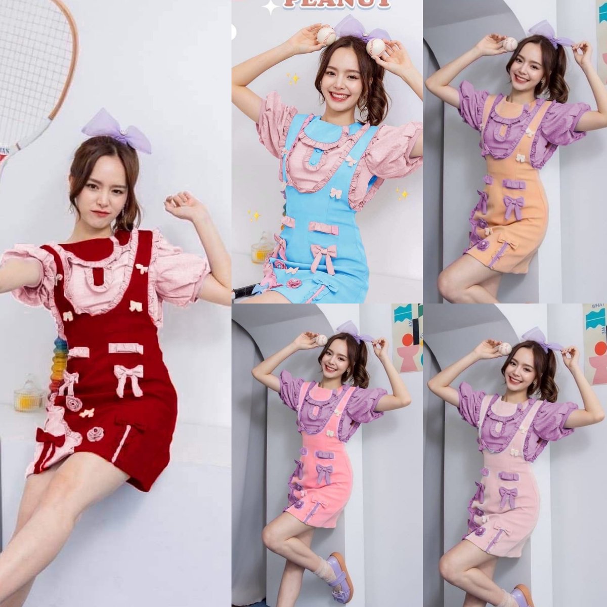 Barny_Shop's tweet photo. [พร้อมส่ง] เดรสทรงเอี๊ยมคอปกหยักแต่งโบว์กระเป๋าหน้า
ขนาด : อก32-36/เอว25-30/สะโพก36-40/ยาว32
สี : ชมพูเข้ม/แดง/ฟ้า/น้ำตาล/ชมพูอ่อน
ผ้าบาร์บี้

ราคา 380

#เดรส #เดรสแฟชั่น #มินิเดรส #ชุดเดรส #เดรสสั้น #เดรสยาว https://t.co/9PAXDv8FjG