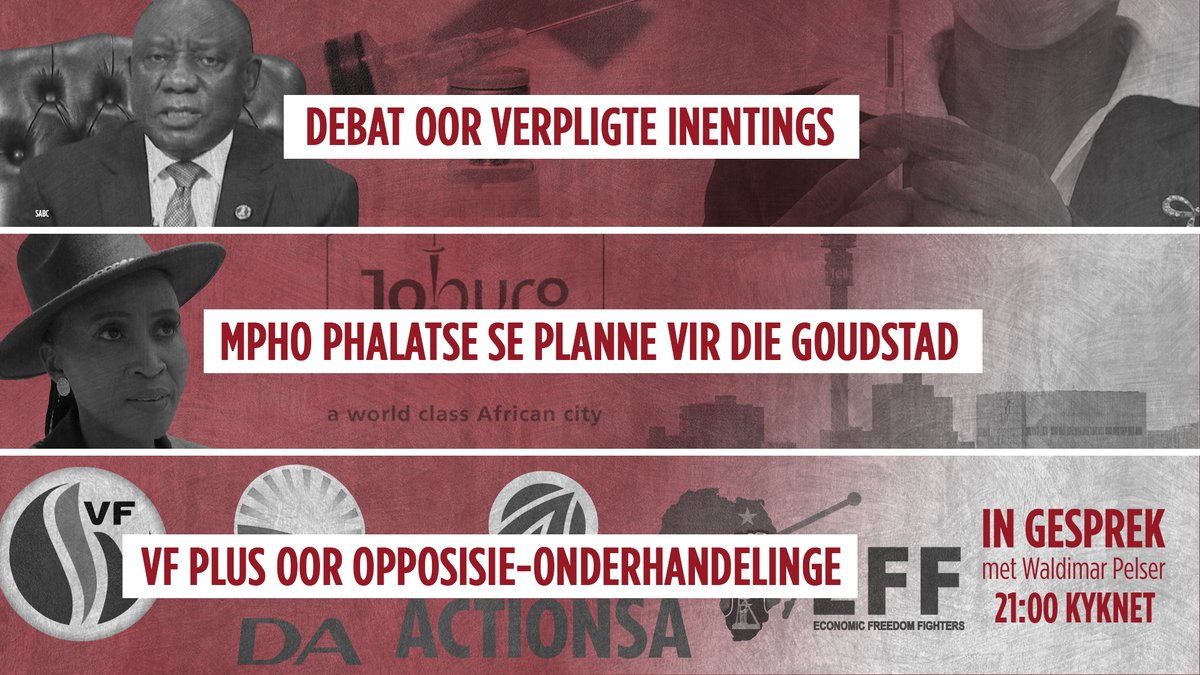 IN GESPREK met Lourensa Eckard tweet media