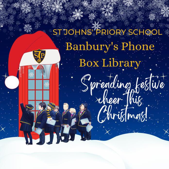 stjohnspriory's tweet photo. This year we’re donating Christmas books and tree decorations to @BanburyPhonebox for our neighbours & local community.
Don’t be alone this Christmas #Banbury #Banburyshire #Oxfordshire #sjpvalues https://t.co/tzxnKXFX4Q