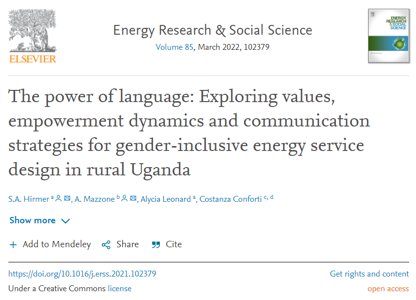 Oxford Energy & Power Group (@epgoxford) on Twitter photo Hot off the press! 🔥 New paper from EPG members <a href="/StephiHi/">Stephanie Hirmer</a> & <a href="/alycialeonard/">Alycia Leonard</a> on gender-inclusive + values-based #energy service design in rural Uganda. Co-authors @Antonton27 & <a href="/stanzeconforti/">Stanze (Costanza Conforti)</a>. Read here: doi.org/10.1016/j.erss… @ElsevierEnergy <a href="/oxengsci/">Engineering Science, Oxford</a> <a href="/OxEngage/">Oxford Impacts</a> <a href="/OxfordSparks/">OxfordSparks</a> Hot off the press! 🔥 New paper from EPG members <a href="/StephiHi/">Stephanie Hirmer</a> & <a href="/alycialeonard/">Alycia Leonard</a> on gender-inclusive + values-based #energy service design in rural Uganda. Co-authors @Antonton27 & <a href="/stanzeconforti/">Stanze (Costanza Conforti)</a>. Read here: doi.org/10.1016/j.erss… @ElsevierEnergy <a href="/oxengsci/">Engineering Science, Oxford</a> <a href="/OxEngage/">Oxford Impacts</a> <a href="/OxfordSparks/">OxfordSparks</a>