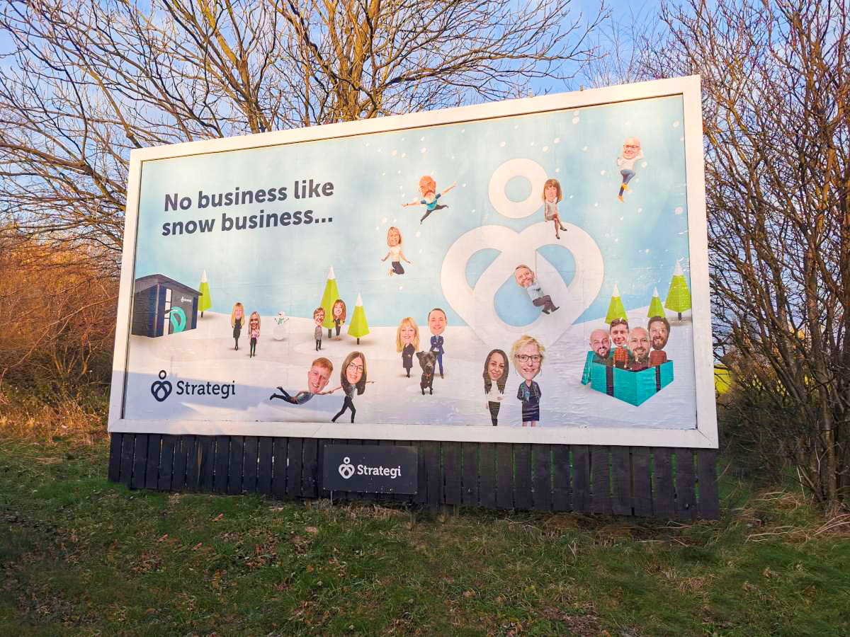 You could say we're feeling the Christmas spirit at Strategi this year... Maybe even giving John Lewis a run for their money 👀

Catch us hanging around on Talke Road throughout December 😆

For more information on our outdoor media, have a nosey! 💻 bit.ly/3iB6AwZ