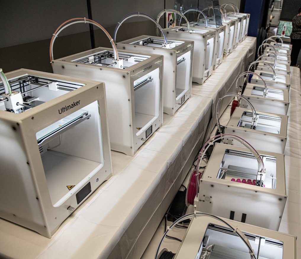 With the investment from <a href="/BAESystemsplc/">BAE Systems</a>, <a href="/CREATE_EDU_PROJ/">CREATE Education</a> will providing 50 Ultimaker 2+ Connect 3D printers to each school. Together we can inspire young people and develop skills to explore future careers in digital &amp; tech. #STEAM #STEM