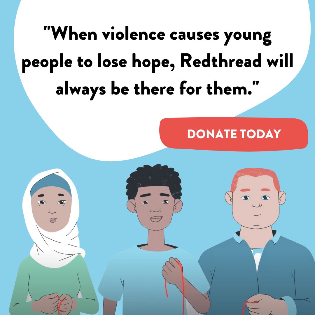 Redthreadyouth's tweet photo. You can #BeARedthread by donating to our cause and empower young people to thrive, away from violence and exploitation.
Donate here ➡️ https://t.co/uOiQEzh8I2 https://t.co/2gWSOVXAAv