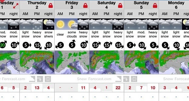 INCOMING!!! That’ll be 1 metre of snow forecast over the next 6 days. #thankyouverymuch

With travel all back to normal, why not make the most of these epic conditions by joining us on our December Snowboard Camp, starting 11th December?! #comeridewithus… instagr.am/p/CW79XbjIU5S/