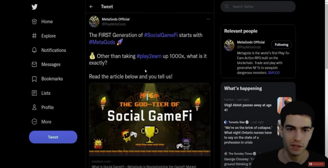 Brave your way through <a href="/thecryptofomo/">FOMO</a> with the FIRST Generation of #SocialGameFi in #MetaGods⚡️

Monetary GAINS is a certainty with the right crew of #MetaHeroes around you💰💰💰

Watch ⬇️ learn 📖 and earn 🪙 now!
youtube.com/watch?v=MET_sE…