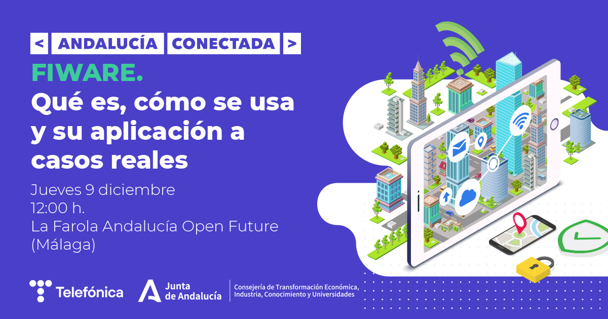 AndConectada's tweet photo. 🤔¿Sabes qué es la tecnología #Fiware? ¿Cómo se utiliza o cuáles son sus aplicaciones?
📡Descubrimos sus beneficios para el desarrollo de las ciudades y las empresas en la jornada que celebraremos en #mWeek21📲
📆9 dic
⌚️12:00 h
📢Plazas limitadas⤵️
https://t.co/BbT5dzYF60 https://t.co/PGfo6aB6I8