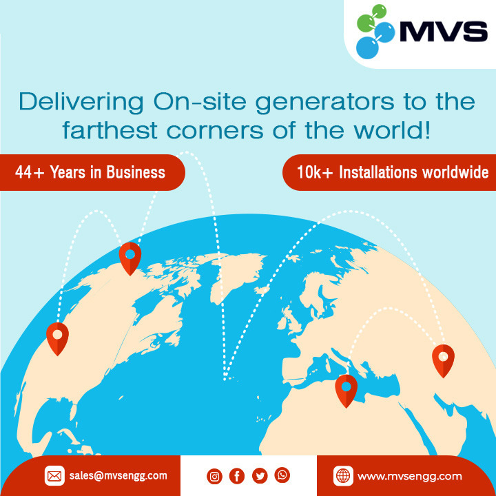 mvs_engineering's tweet image. Sitting at the corner of the world, and wondering if you can get an on-site generator delivered at your location?
Call MVS Engineering!
#hydrogengenerator #nitrogenplant #oxygenplant #nitrogengenerator #contactus
