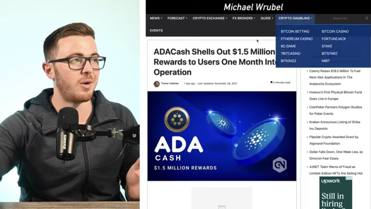 🚨 ATTENTION EVERYONE 🚨

The new video from Michael Wrubel is now live! Please go take a look, show some love, and share it!

youtu.be/XiH3Ph2rRvc

#adacash #bsc #crypto #binance #cardano #ADA

@MichaelWrub

Telegram t.me/adacashtoken