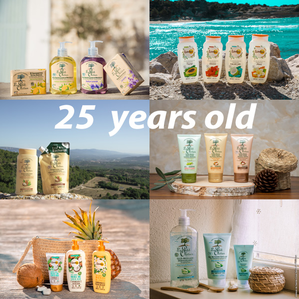 La Phocéenne de Cosmétique, with their brands Le Petit Olivier &amp; Lovea, celebrate their 25th anniversary! Let’s celebrate too with 10% off, code HB25 bit.ly/3d47azn #lepetitolivier #skincare #bodycare #haircare #specialoffer