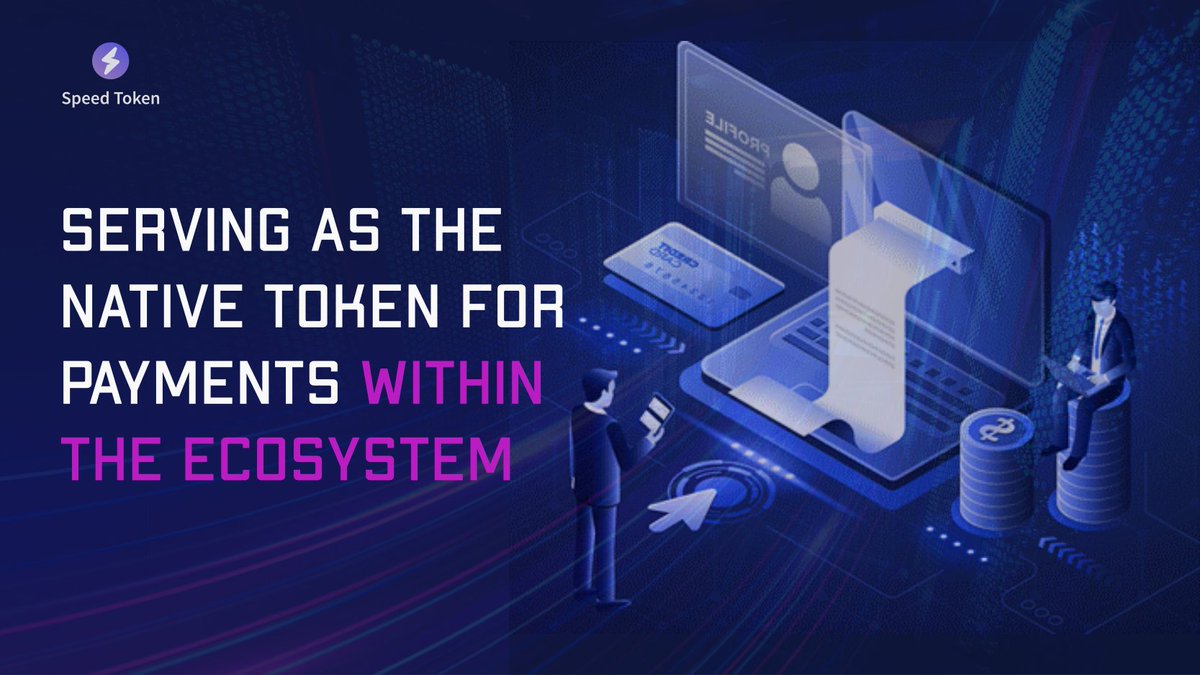 token_speed's tweet photo. SpeedToken is not just another crypto token but it fuels an entire ecosystem. Serving as the native token of the SpeedFinance platform, it enables seamless exchange and transfer of value at minimal cost.
#SpeedToken #SpeedFinance #Defi #Staking #Farming https://t.co/P9Qp9PFxrq