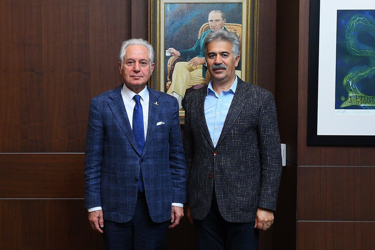 Kağıthane Hacı Bektaş Veli Eğitim ve Kültür Derneği Başkanı sevgili Zeynel Şahan’ı belediyemizde ağırladık.