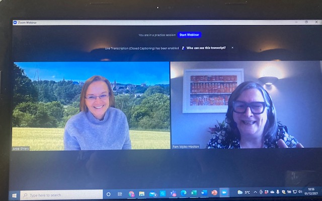 BespokeMHealth's tweet photo. A photo from the practice session with @ankeehlers this morning. Now even more excited about this full day online workshop on Cognitive Therapy for PTSD on 8th December! #CBTworks #CBTcommunity @Mental_Elf https://t.co/plIhn0BaV6
